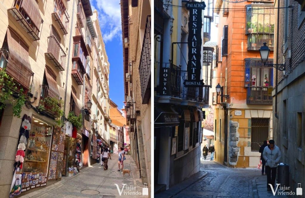 calles de la zona de la catedral de toledo