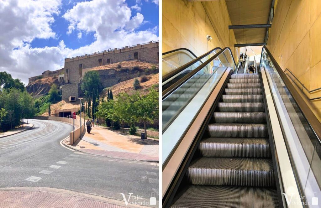 escaleras mecanicas para subir a toledo