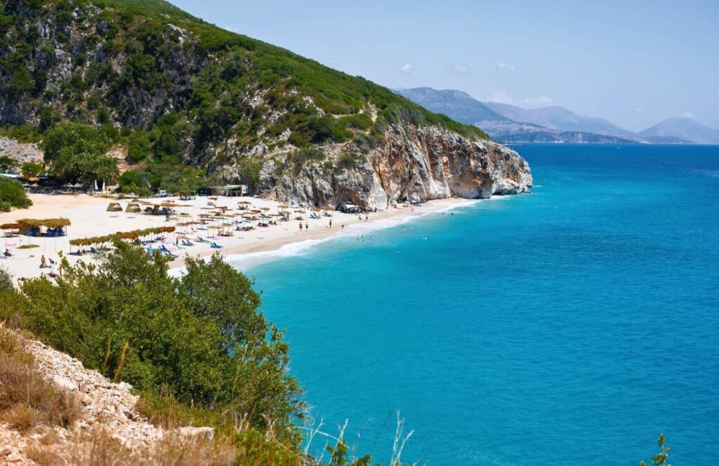 playa gjipe en himare vlore