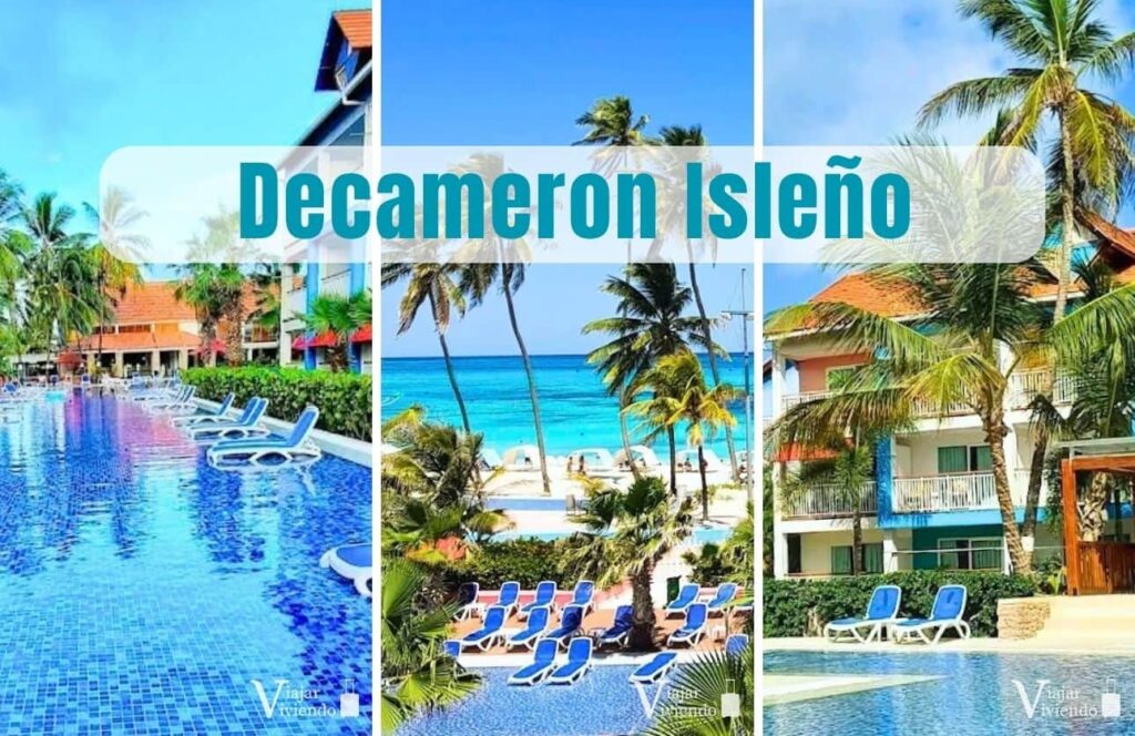 piscina y vistas de isleño el mejor hotel decameron de san andres