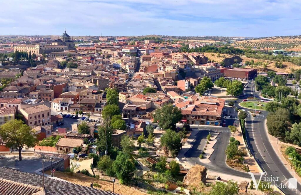 vistas de toledo desde el paseo del miradero