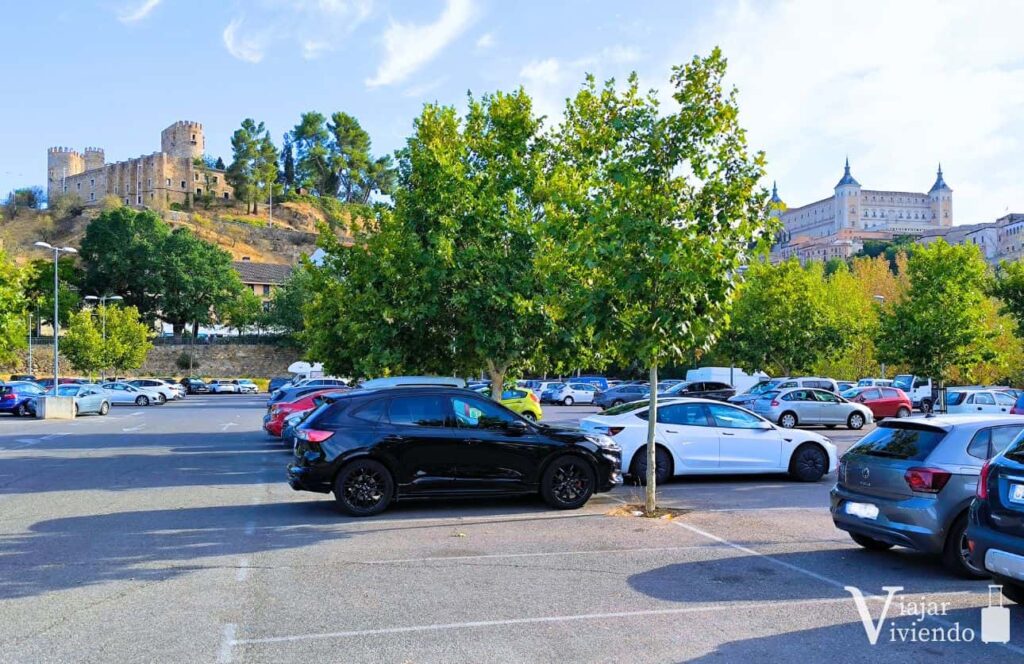 parking gratis en toledo con vistas al alcazar
