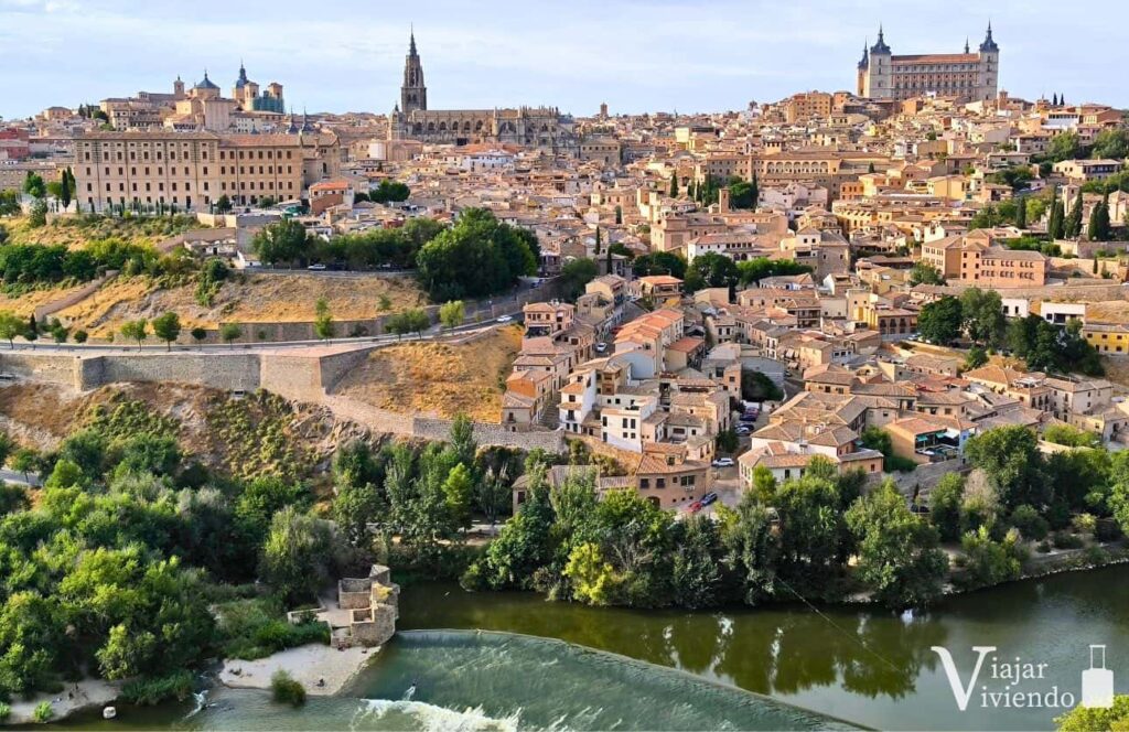 vistas desde el mirador del valle uno de los lugares que ver en toledo imprescindibles