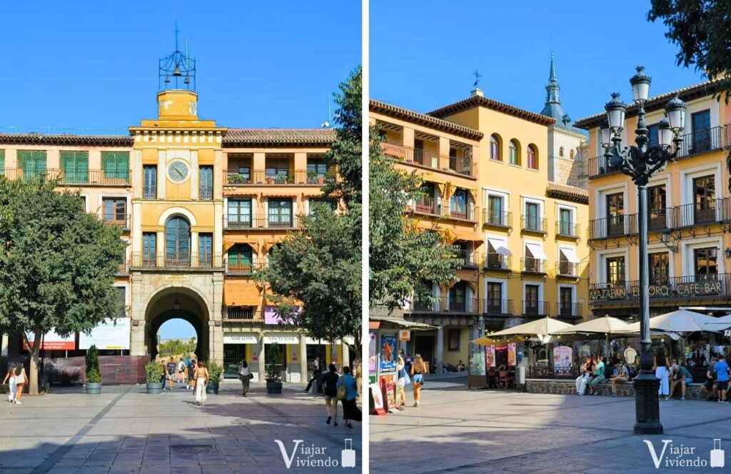 la plaza zocodover el inicio de una visita a toledo
