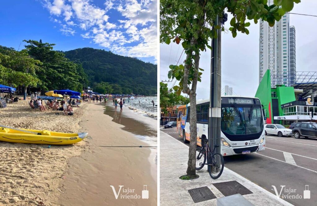 el autobus urbano de camboriu gratuito para moverse por la ciudad y las playas de los alrededores