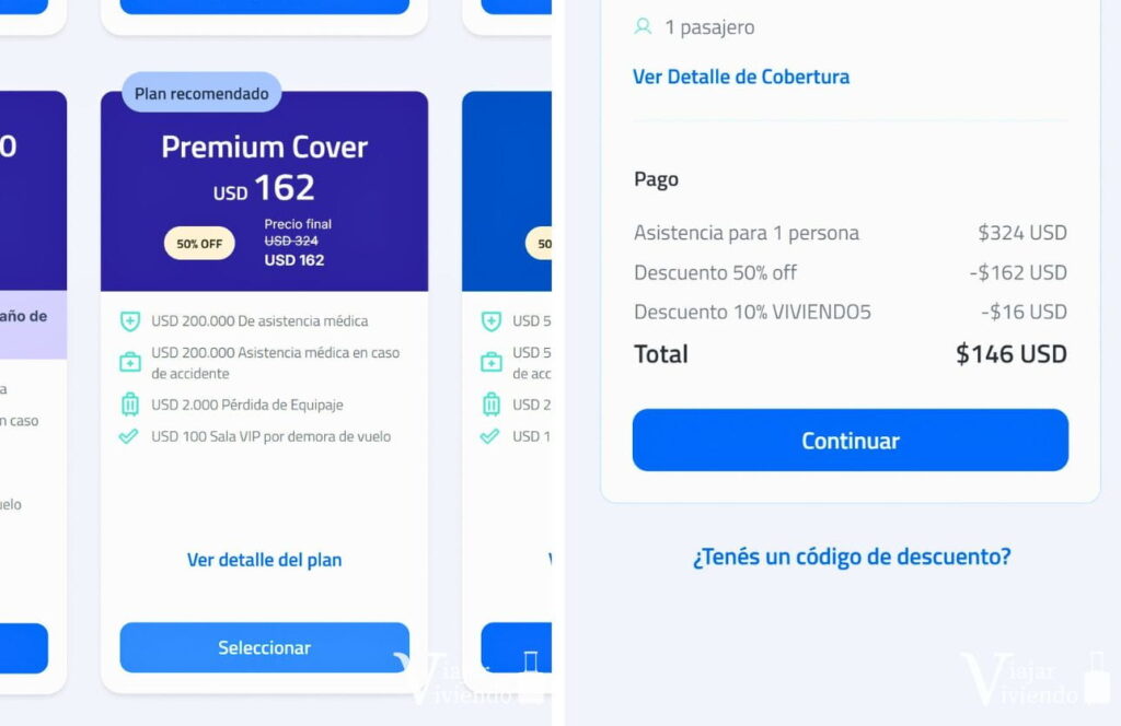 contratar seguro de viaje assist 365 con descuento